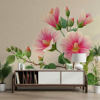exotic and peaceful floral scene

