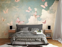 serene wallpaper for a bedroom

