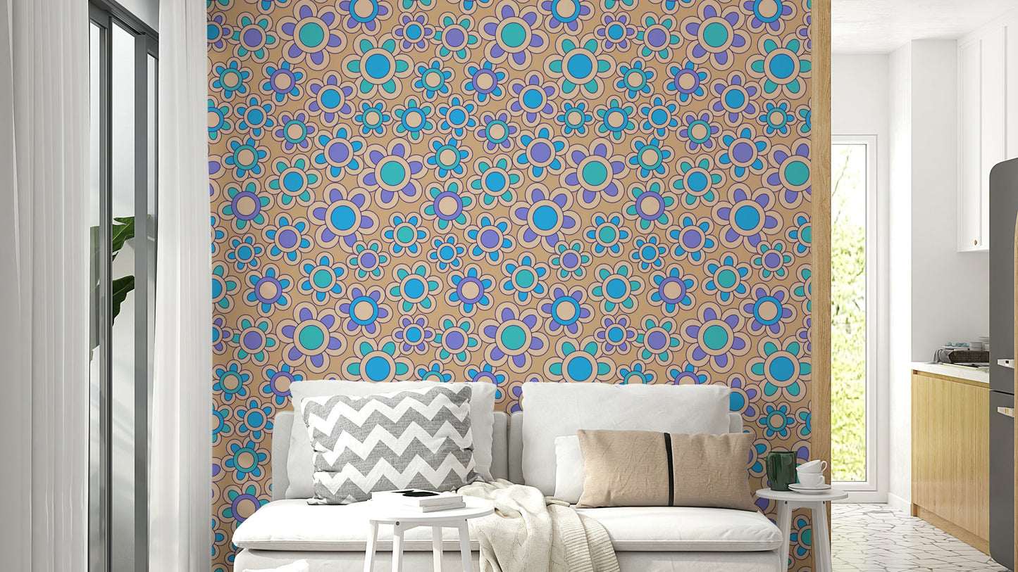 The background of the design is a beige or neutral color.

