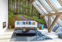 The path winds into the distance.

