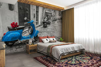 The mood is peaceful and nostalgic.

