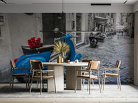 The rest of the image is in black and white.

