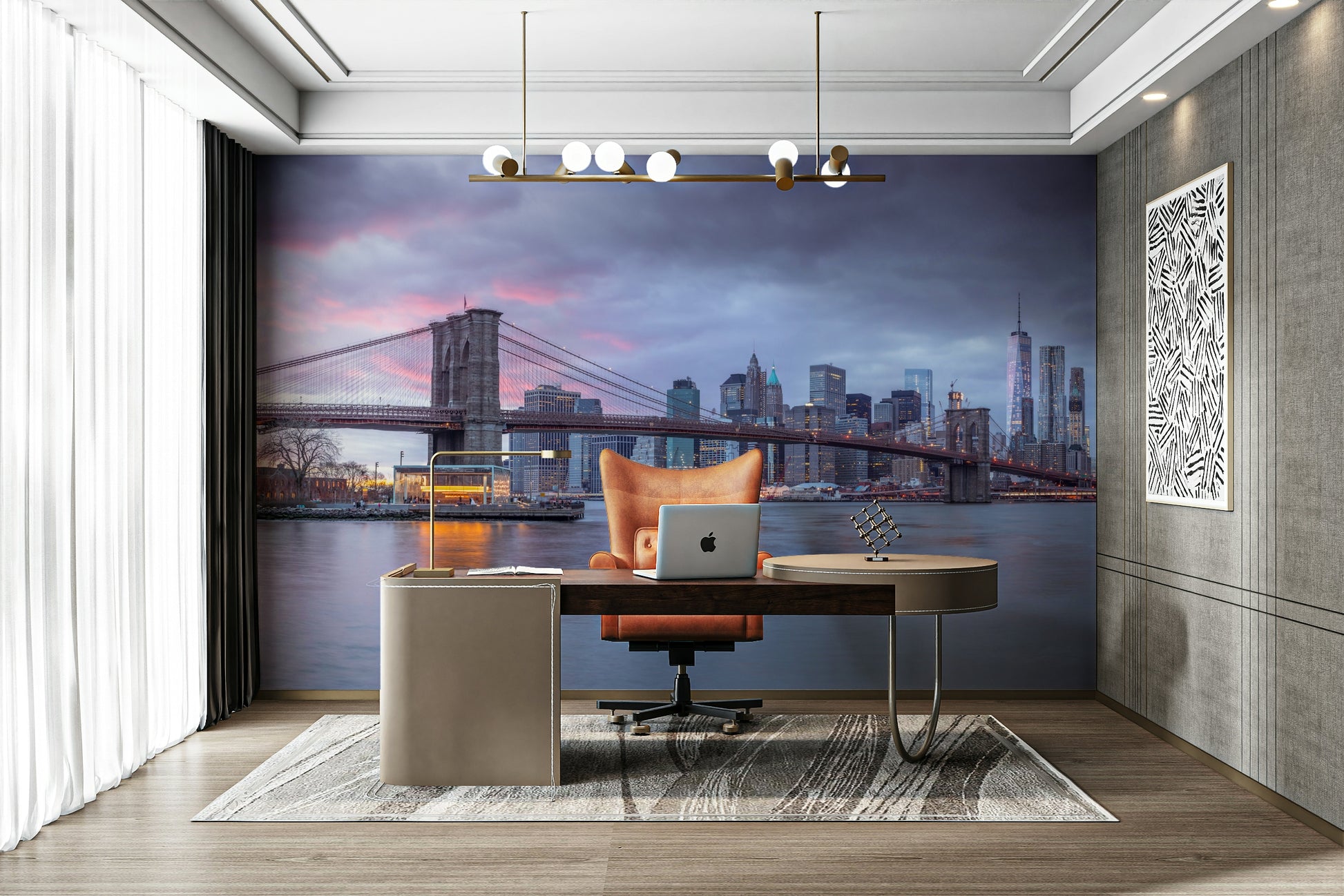 The colors are soft and muted.

