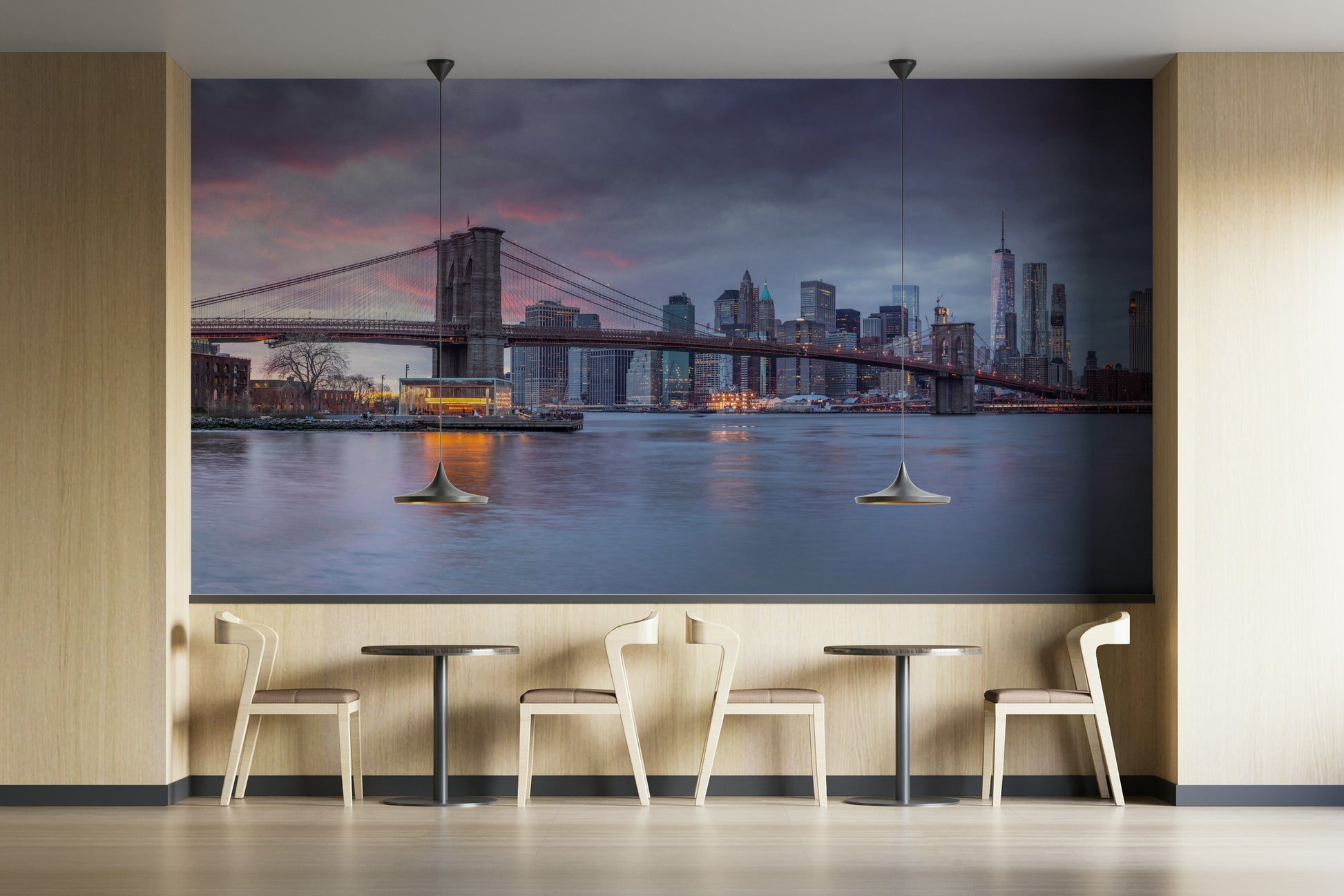 Skyscrapers of various sizes fill the frame.

