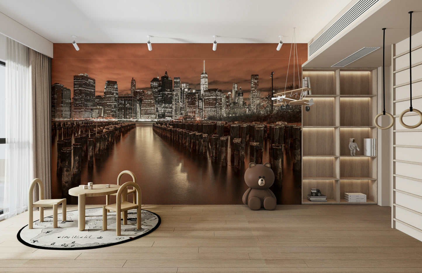 The overall mood is grand and powerful.

