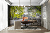 The overall mood is peaceful and charming.

