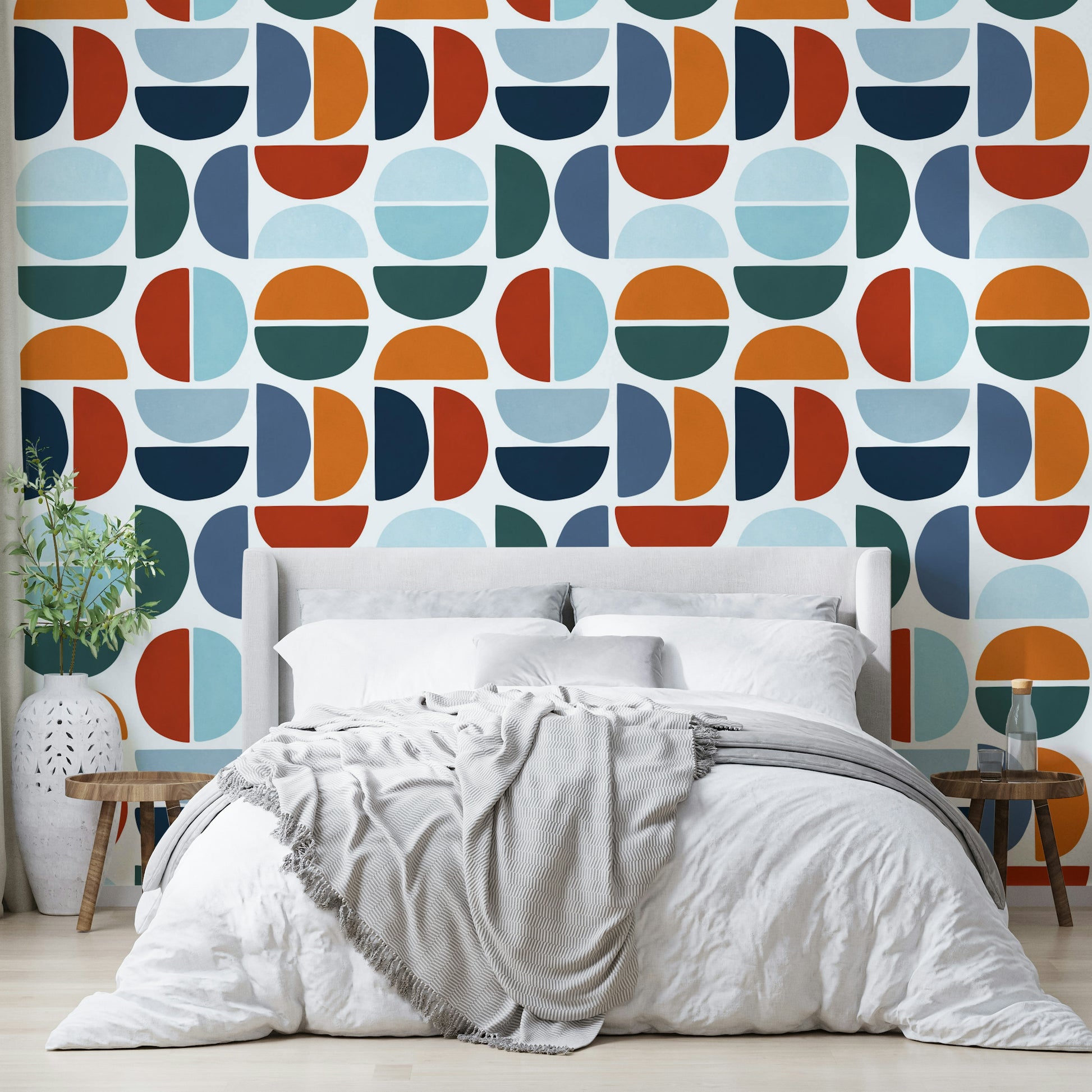 The circles are arranged in a classic mid-century modern design.

