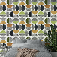 The colors are warm, with oranges, yellows, and browns.

