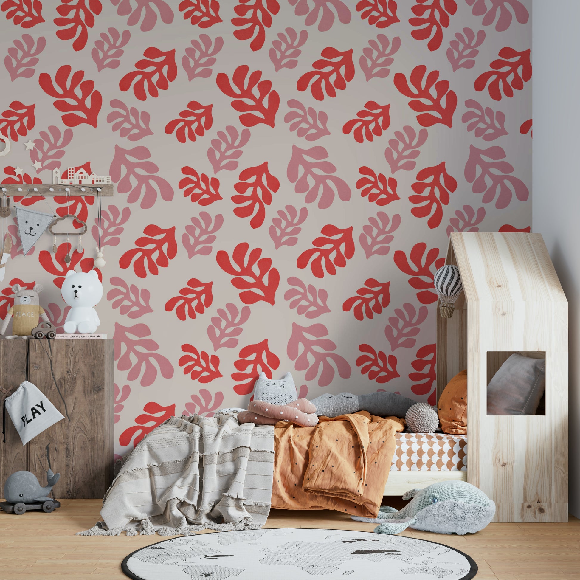 The color palette is modern and clean, using tones like white and gray.

