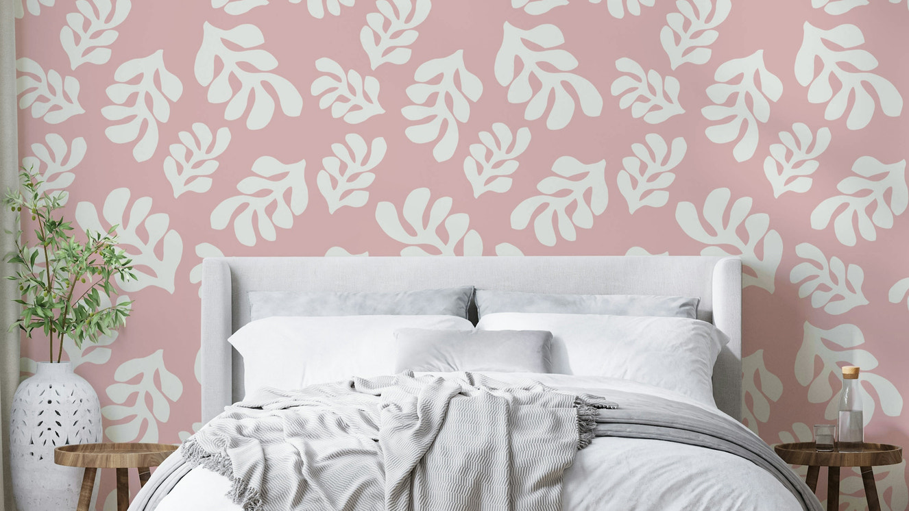 The pattern adds a sense of warmth and peacefulness to the space.

