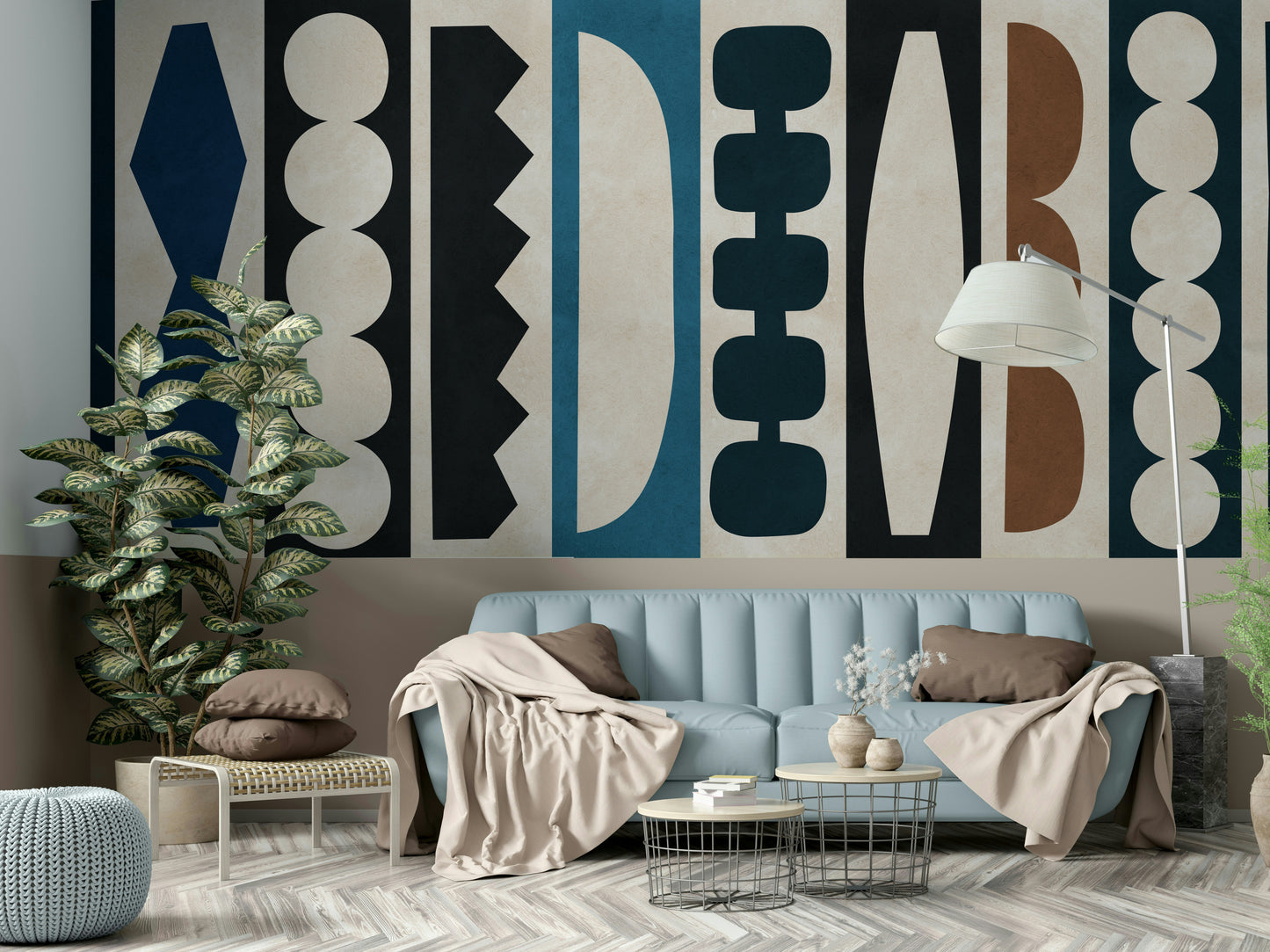 The design looks like a graffiti or street art style.

