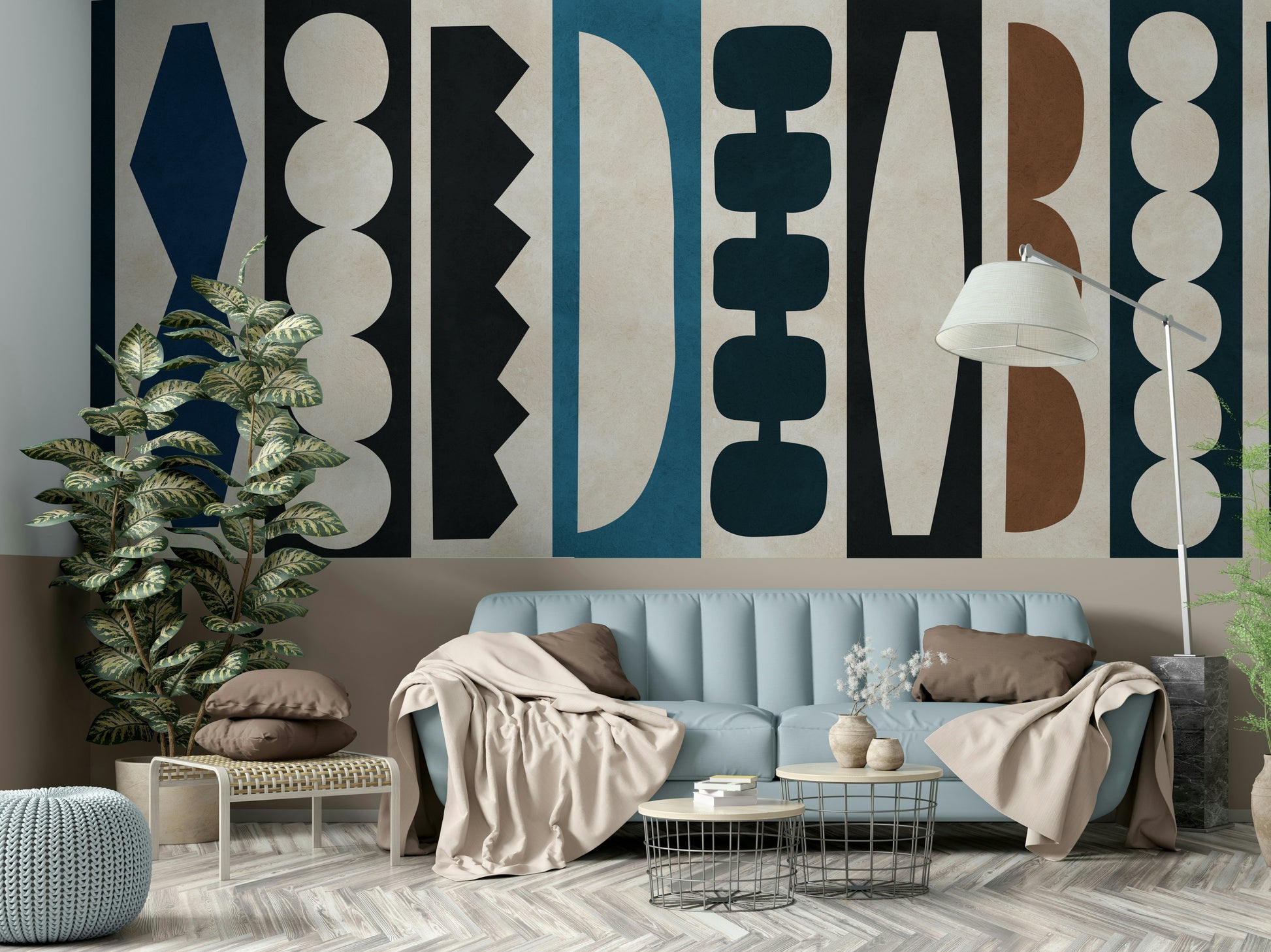 The design looks like a graffiti or street art style.

