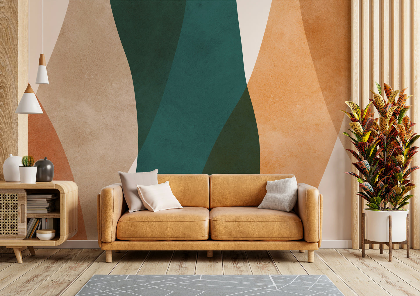 The arches are soft and have rounded edges.

