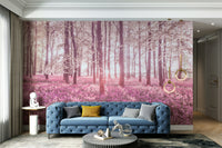 A sample shot of the Roseate Woods mural.

