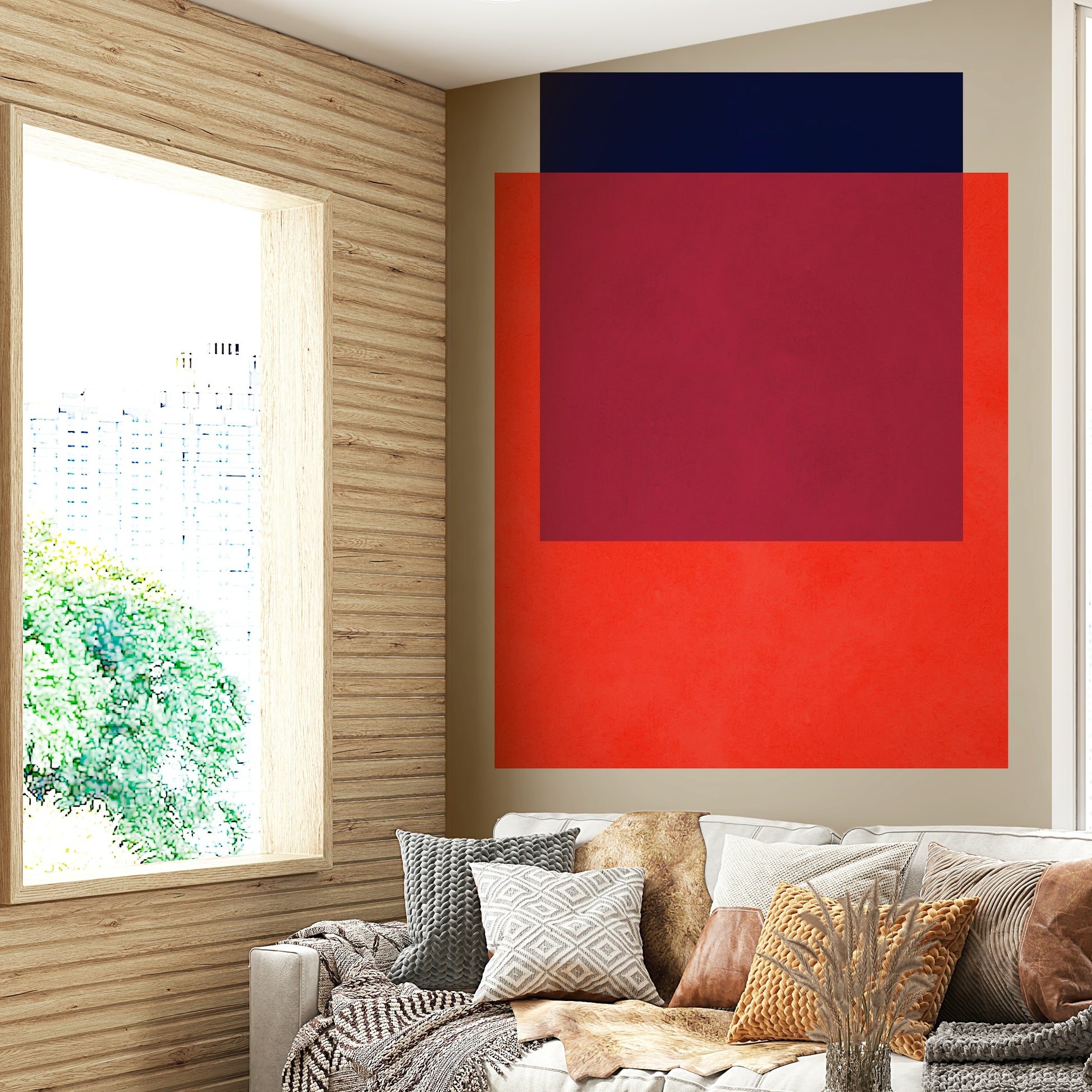 The composition is dynamic and full of depth.

