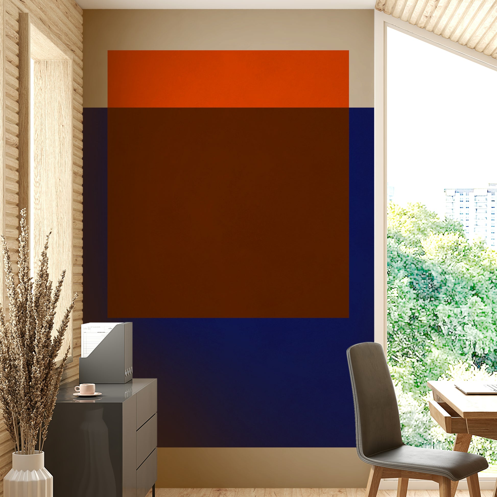 The image has a soft, painted look.

