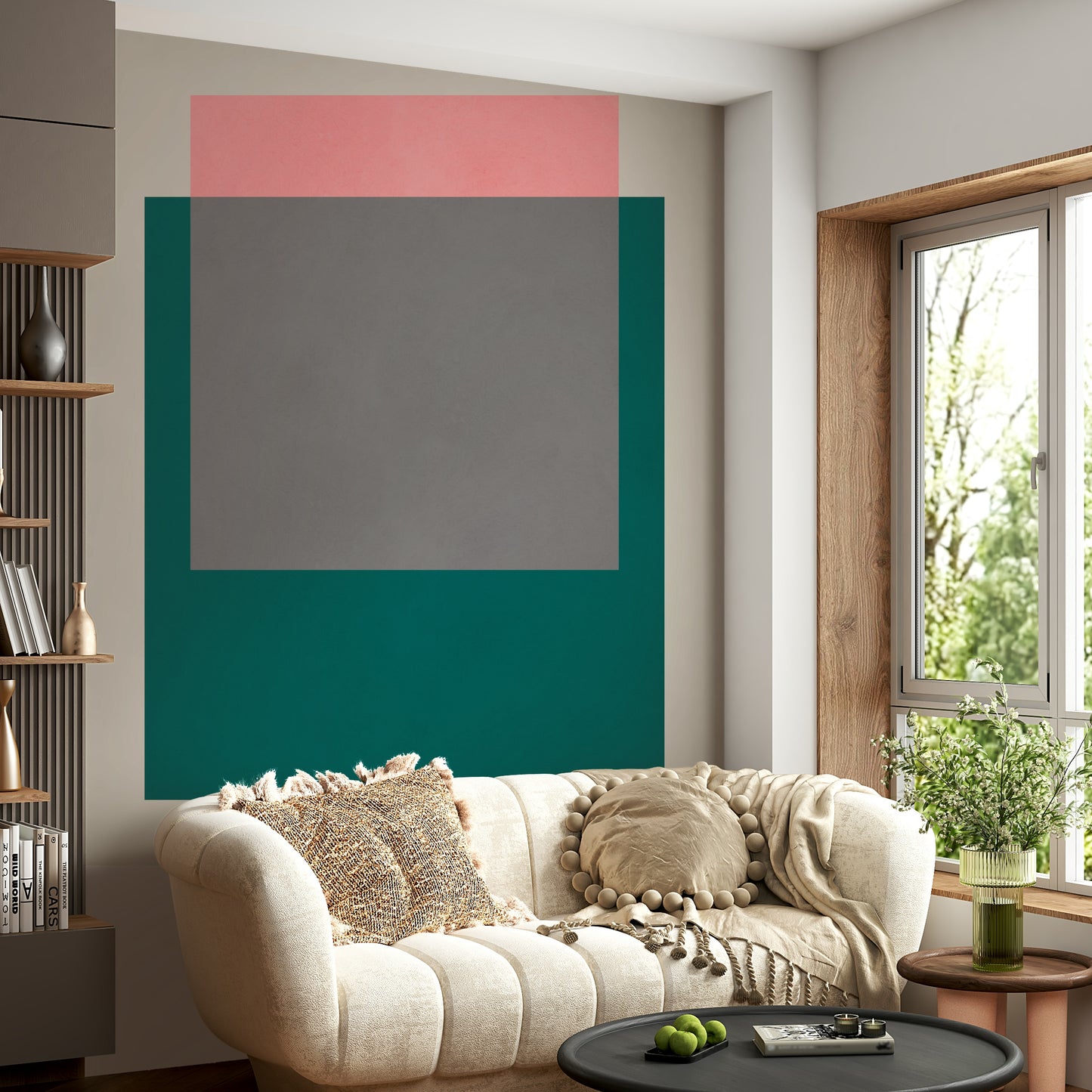 The composition is dynamic and full of depth.

