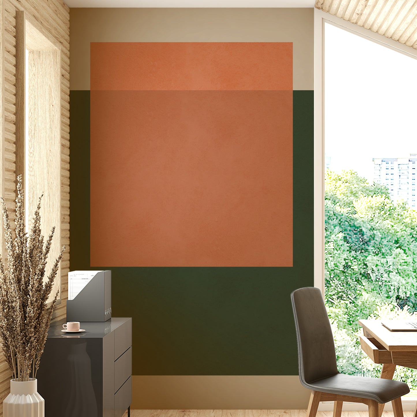 The composition is dynamic and full of depth.

