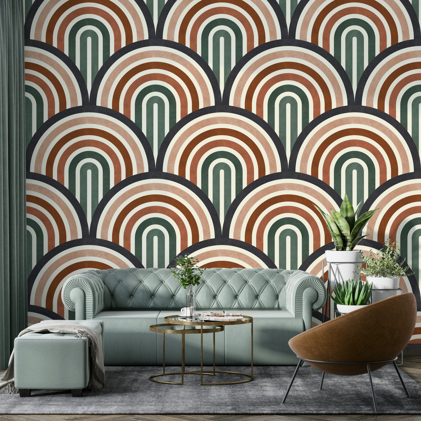 The design gives a feeling of quiet, natural beauty.

