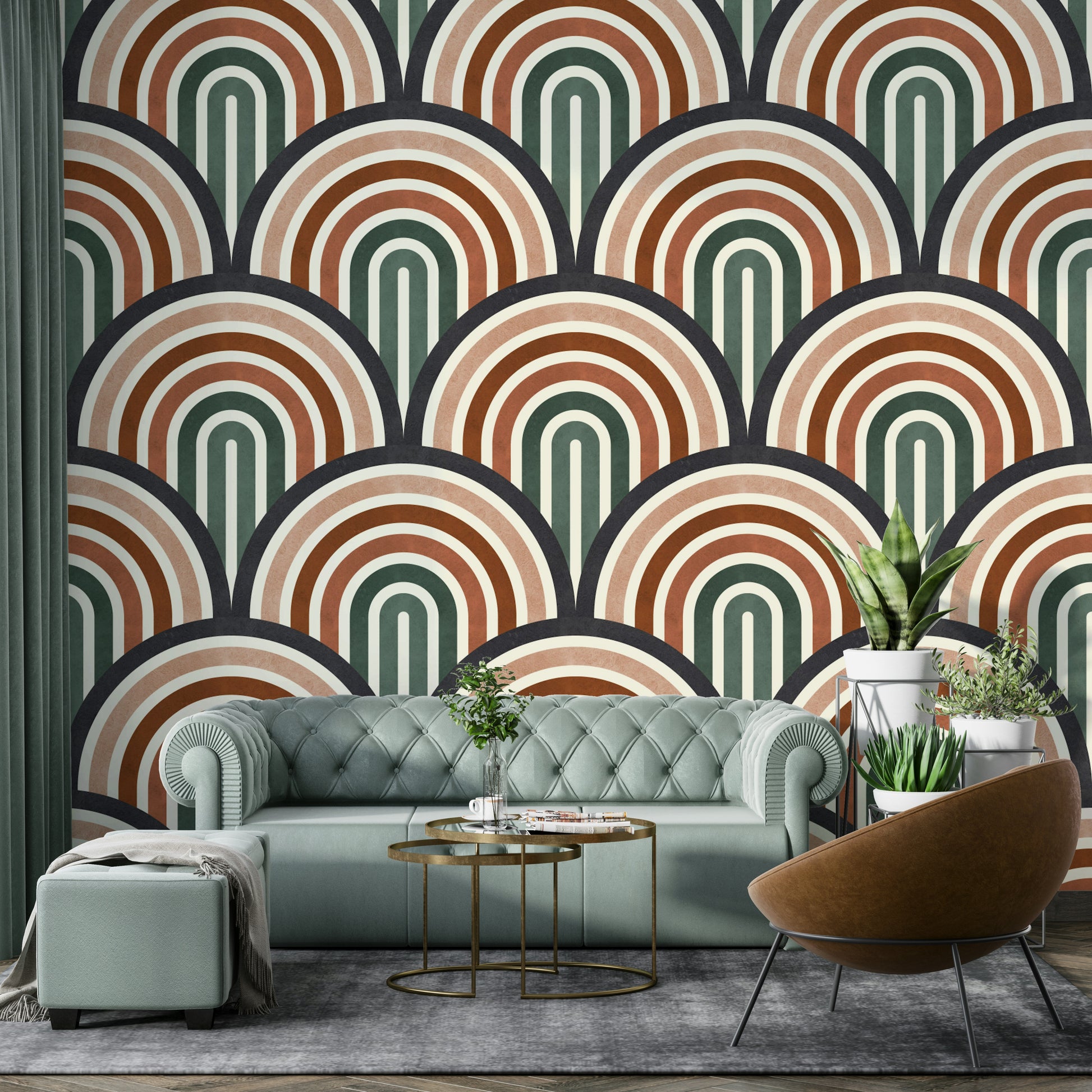 The design gives a feeling of quiet, natural beauty.

