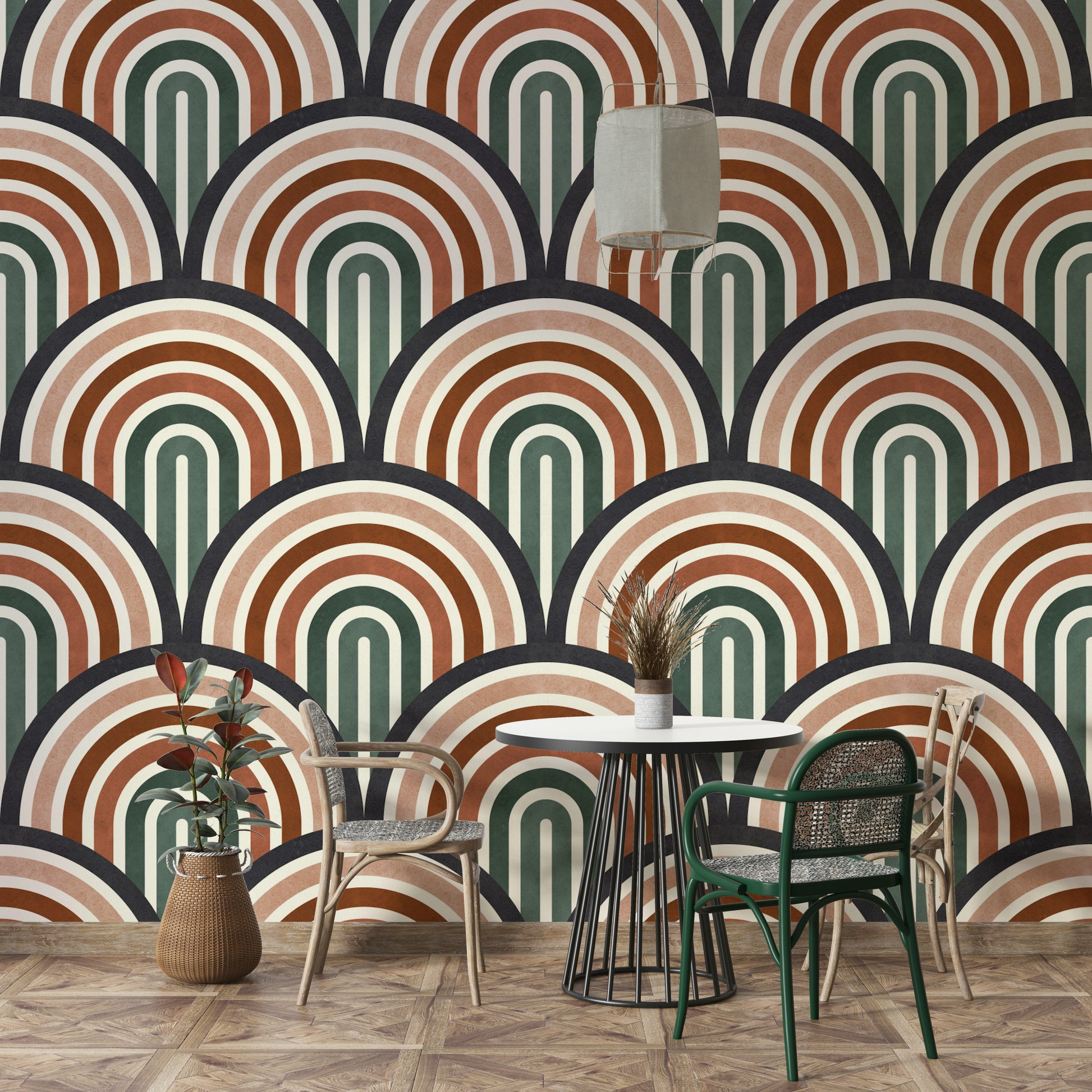 The mood is peaceful and serene.

