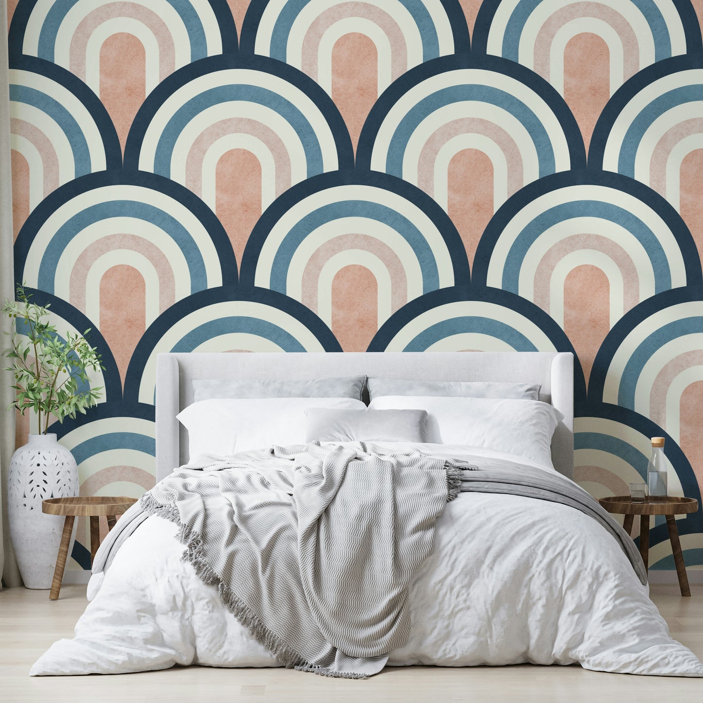 The feeling is one of fresh elegance.

