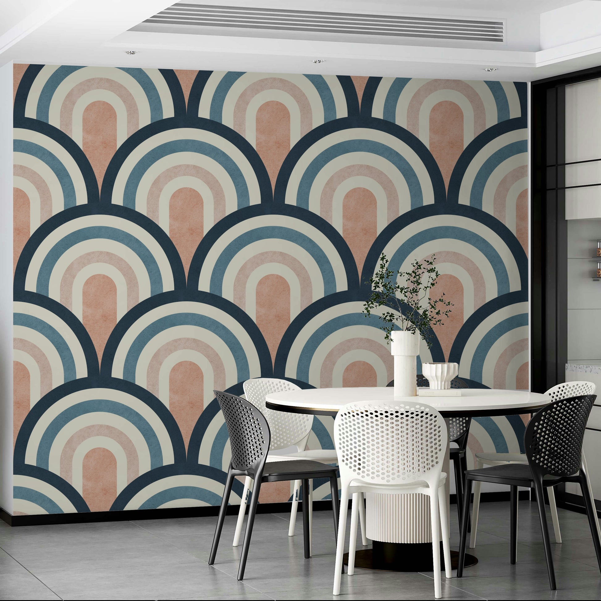 The mood is peaceful and serene.

