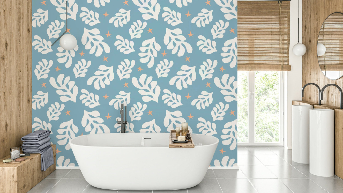 The mood is peaceful and serene.

