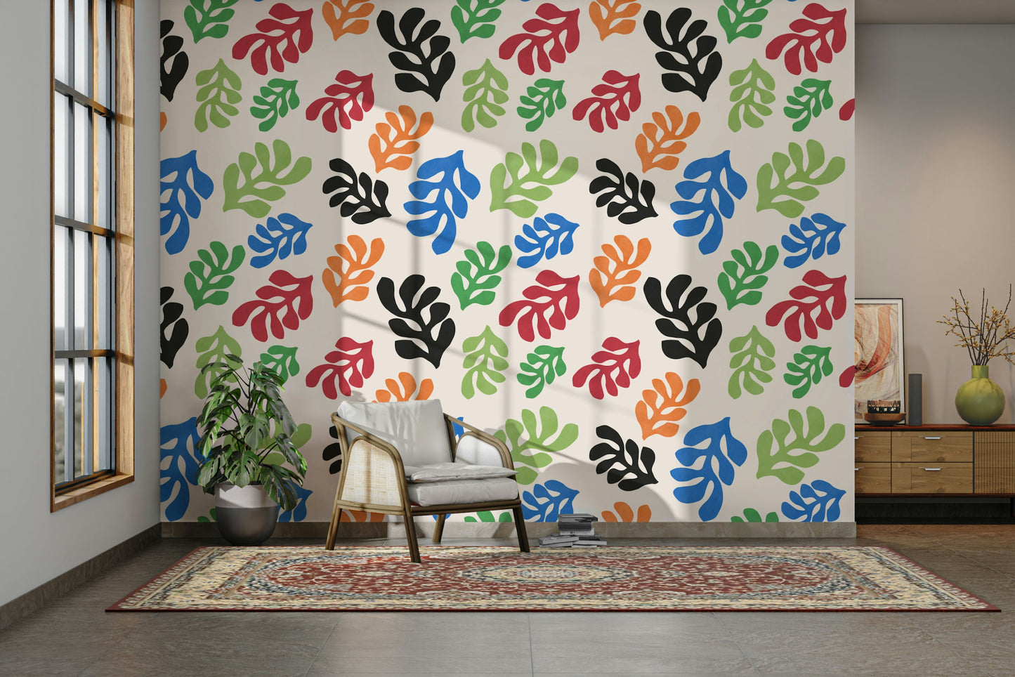 The style is artistic and natural.

