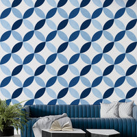 The image shows an artistic impression of a serene geometric pattern.

