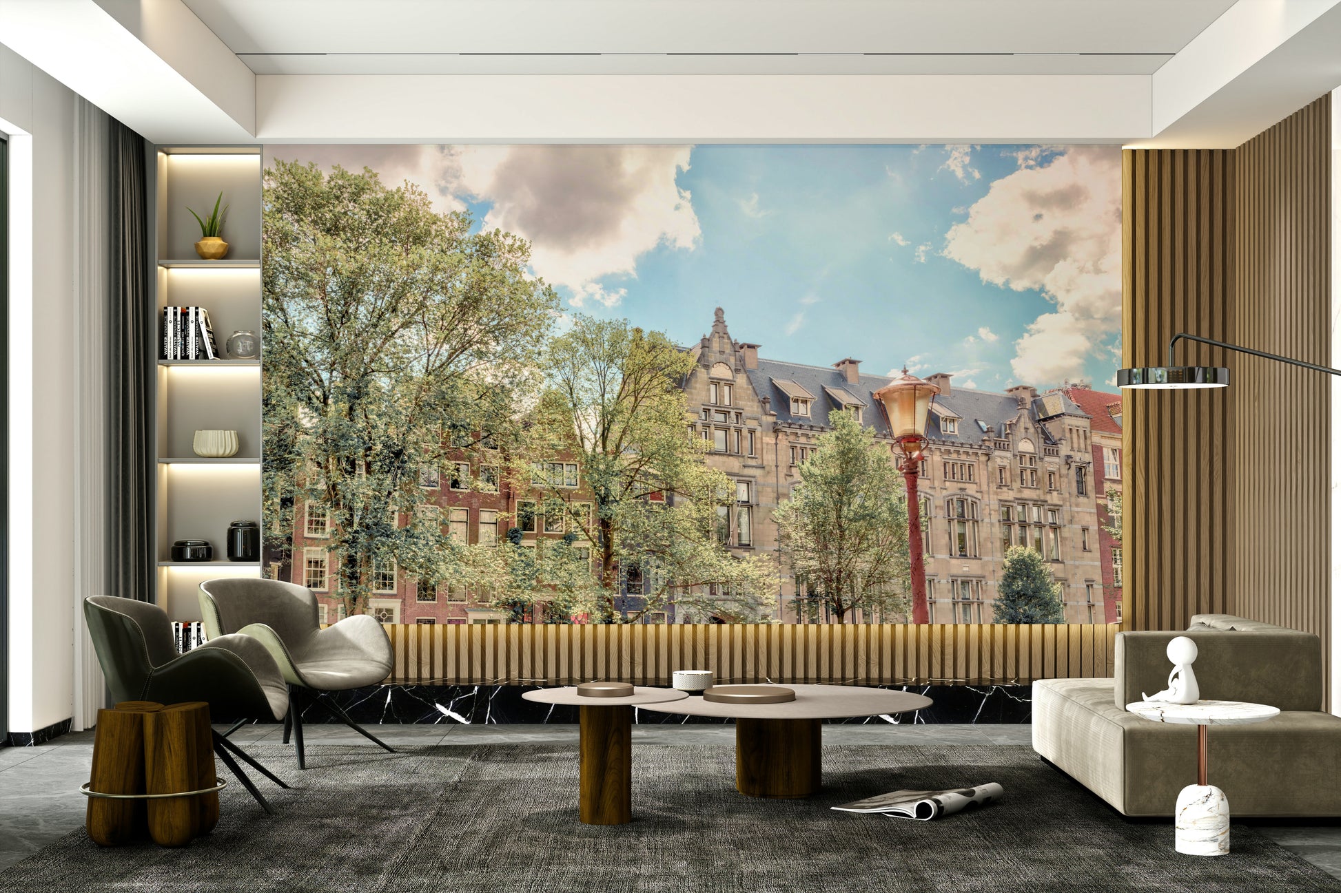 The composition is dynamic and full of depth.

