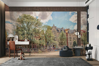 The mood is peaceful and serene.

