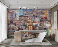 The colors are bright and eye-catching, like a painting.

