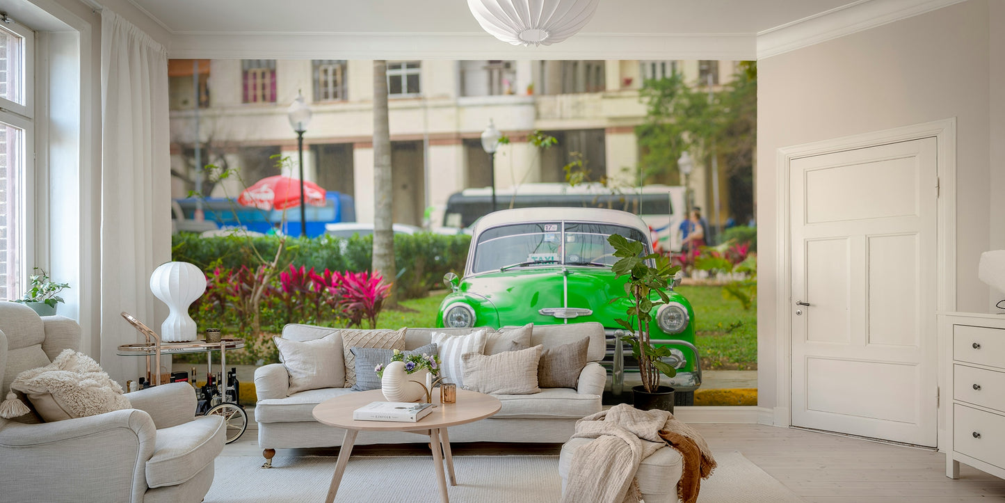 The car is the central focus of the image.

