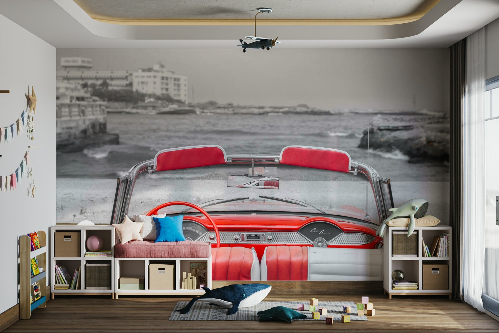 The image has a high-contrast style.

