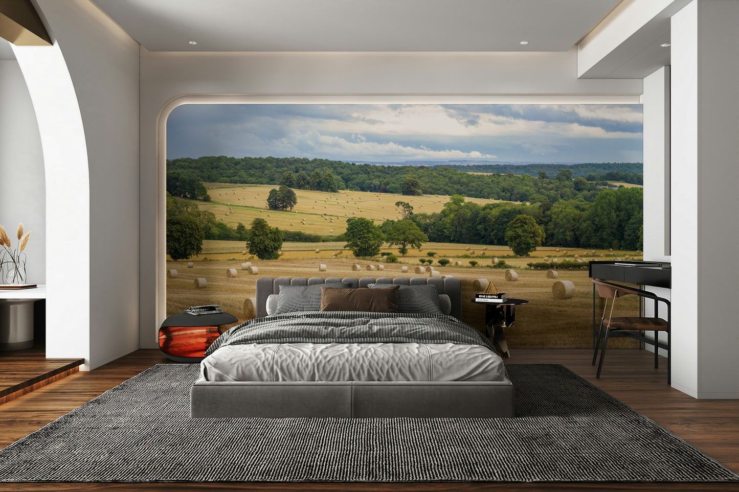 The feeling is one of quiet, natural beauty.

