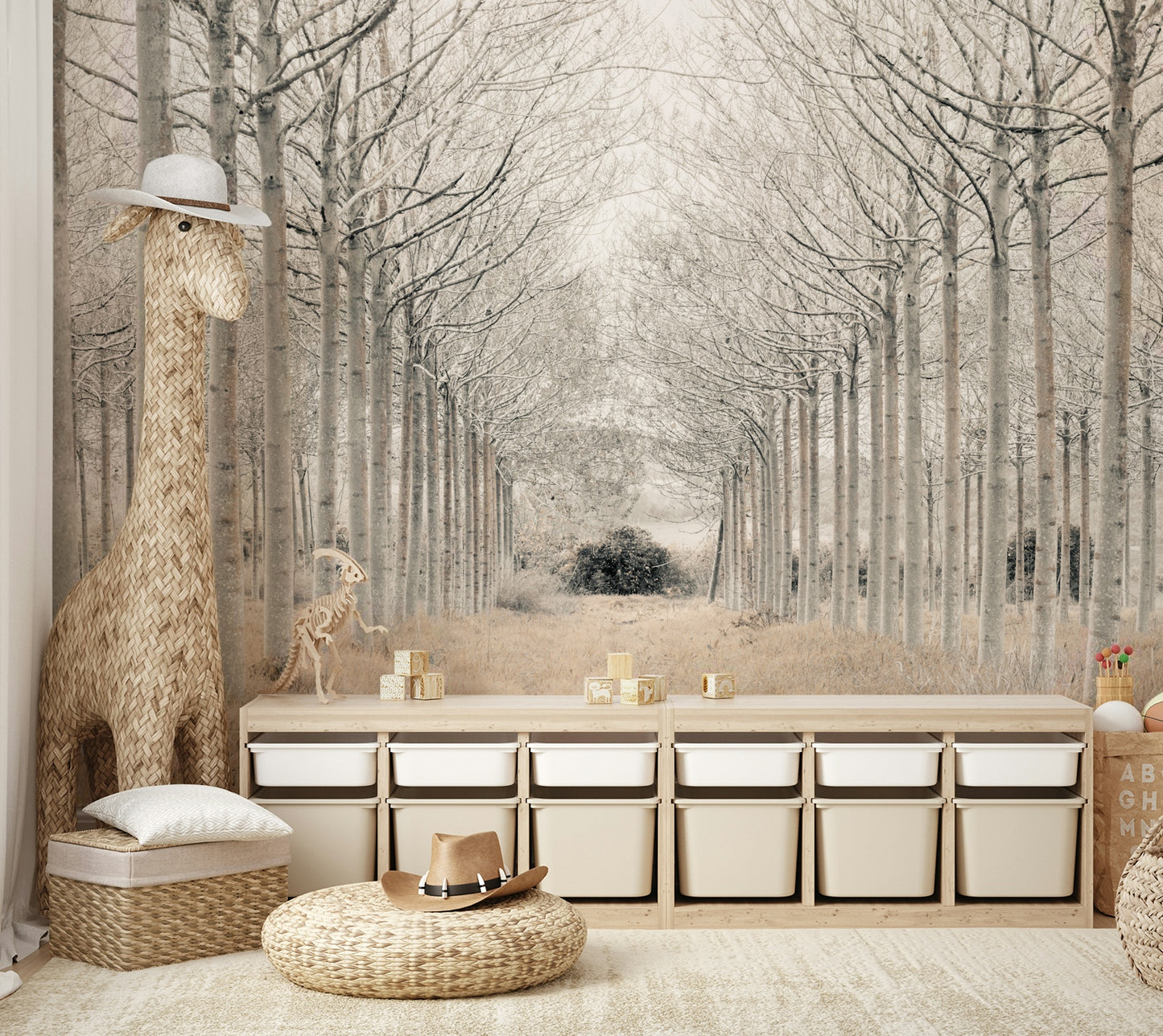 The image has a soft-focus, watercolor-like look.

