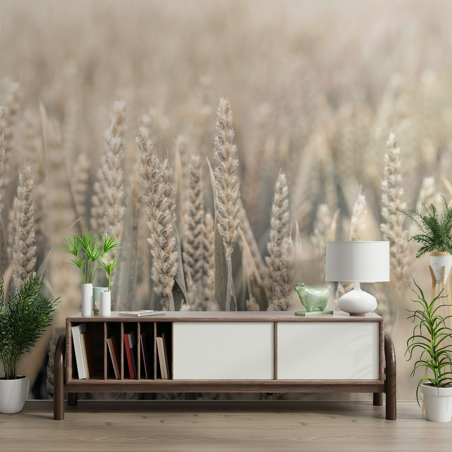 The feeling is one of quiet, natural beauty.

