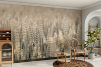 The image captures the subtle movement of nature.

