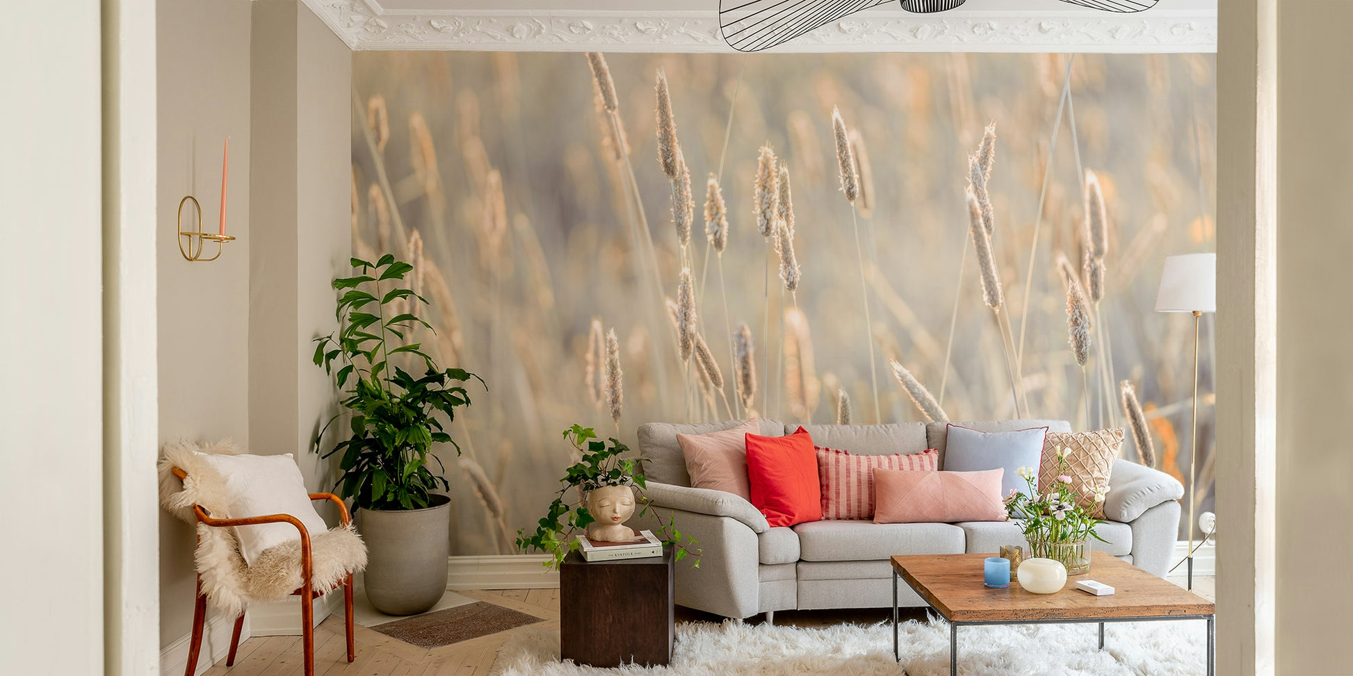 The mood is peaceful and serene.

