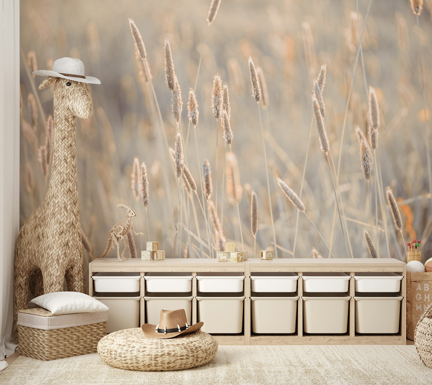 The style is artistic and natural.

