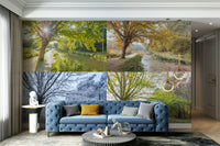 The mood is peaceful and serene.

