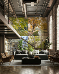 The composition is dynamic and full of depth.

