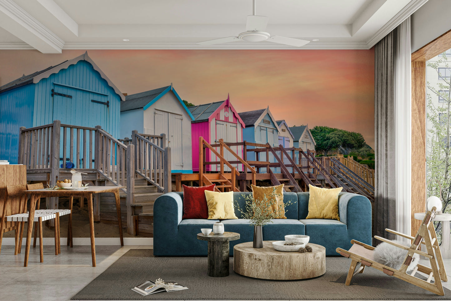 The feeling is one of fresh elegance.

