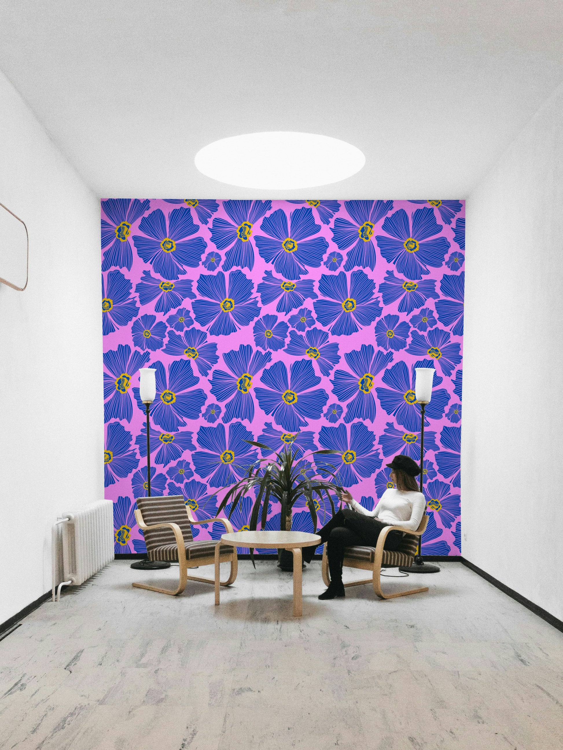 The colors are vibrant, bold, and cheerful.

