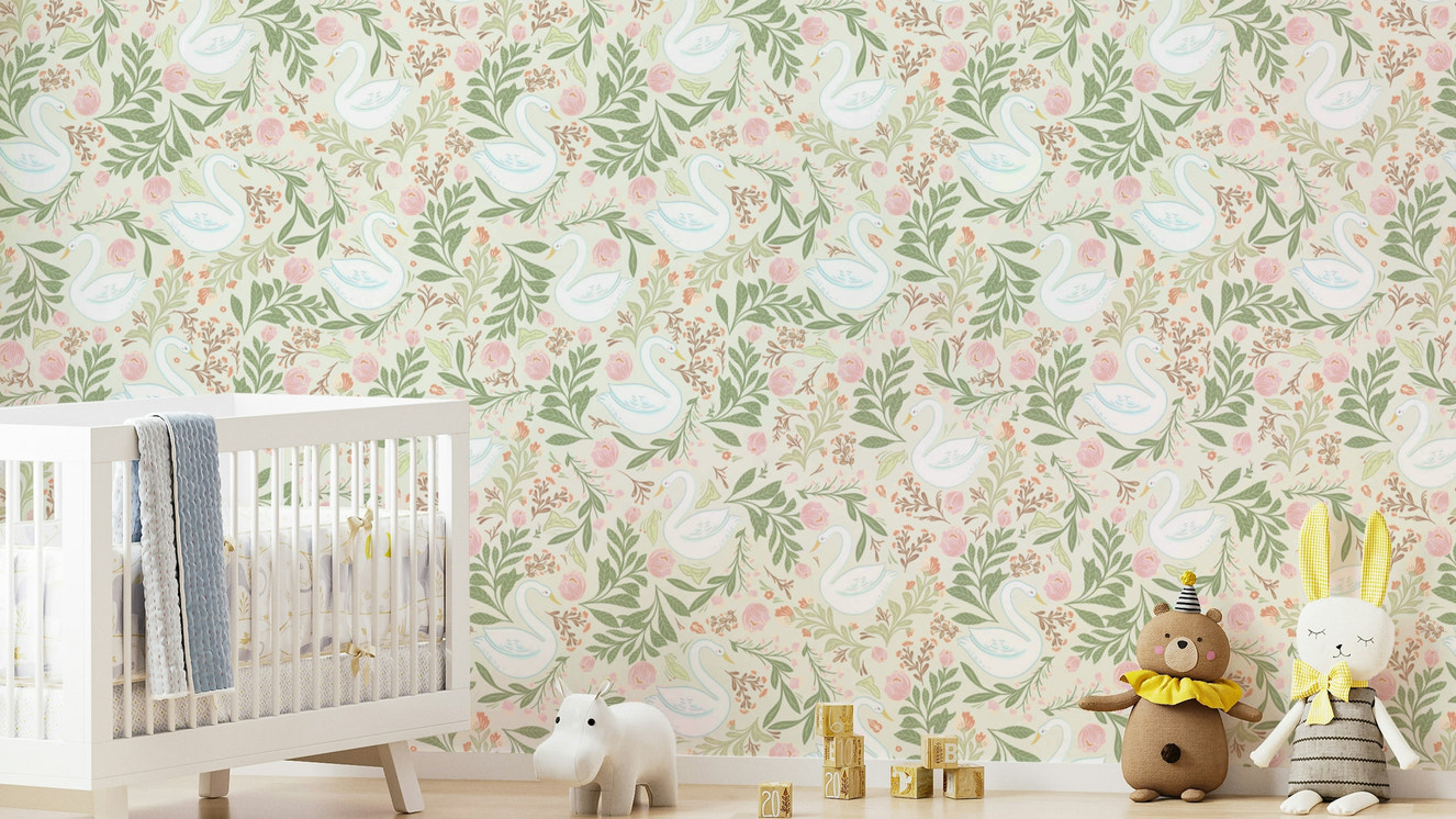 The mood is peaceful and serene.

