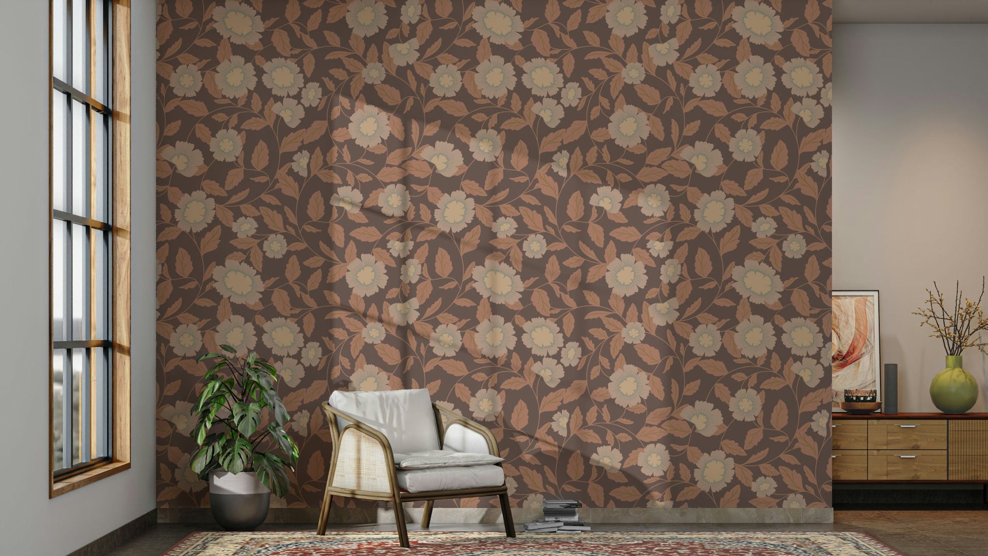 The design gives a feeling of quiet, natural beauty.

