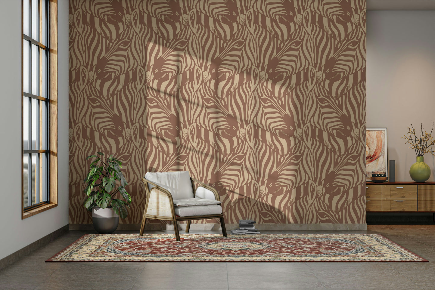 The mood is peaceful and serene.

