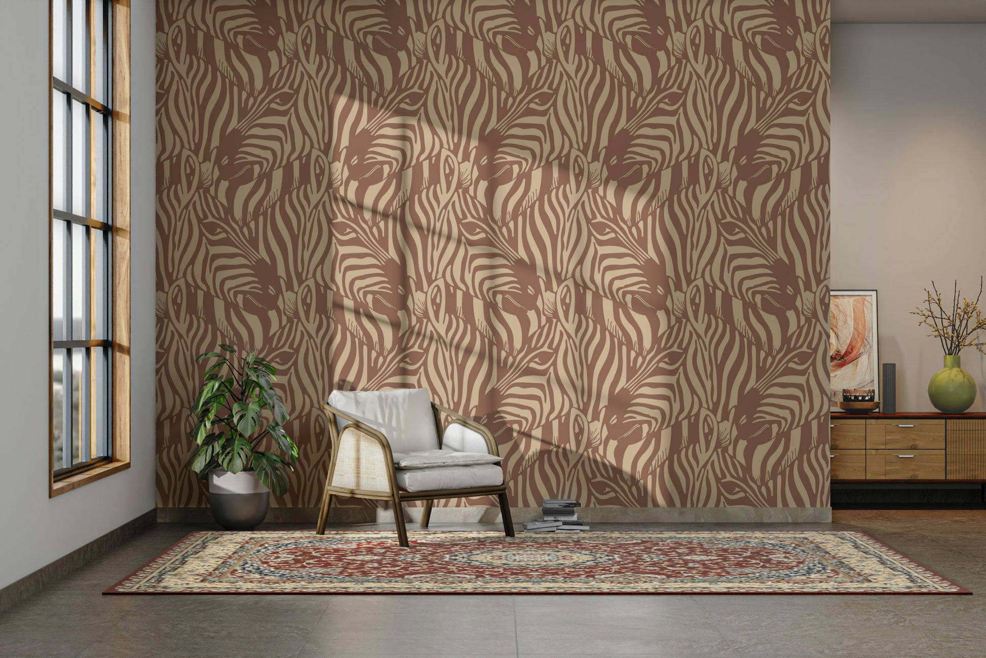 The mood is peaceful and serene.

