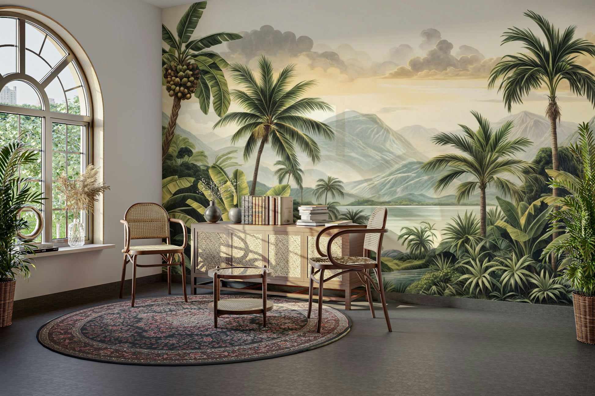 The style is artistic and natural.

